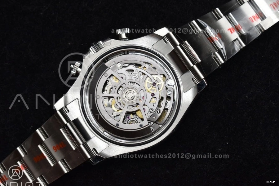 Movement Black 1:1 VS Daytona Dial Steel SBF 126500 Rolex 904L in Factory SL4801 0801